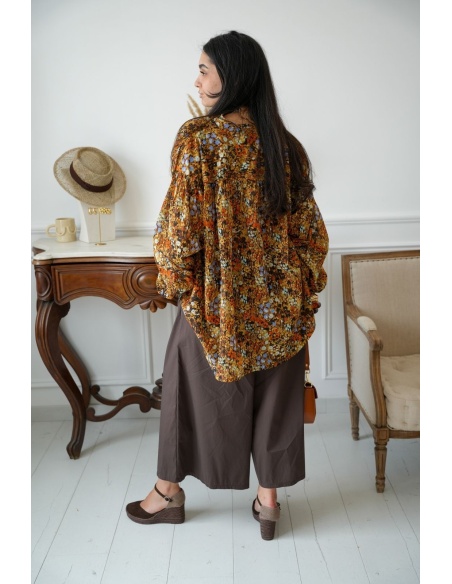 Pantalon Large Choco BEAUVAL